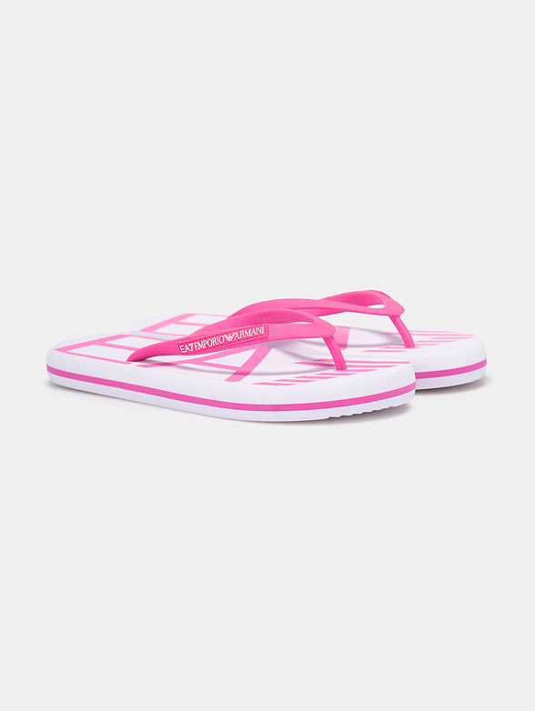 Slippers with branded sole - 2