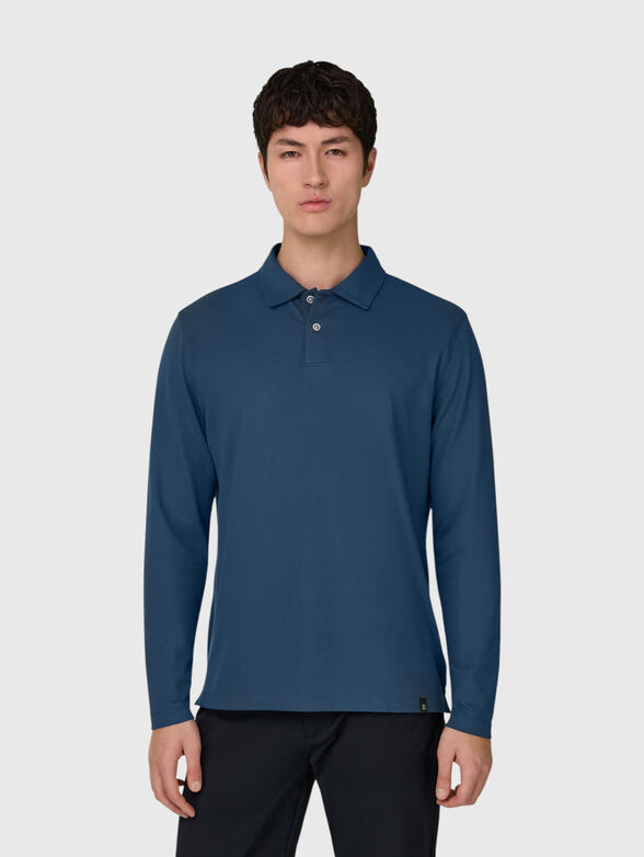 Long sleeved polo shirt - 1