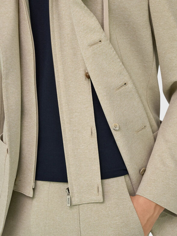 MADISON blazer with detachable hood - 4