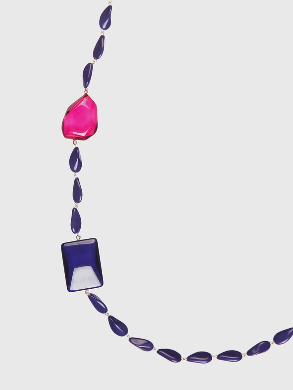 Necklace with colourful beads - 2
