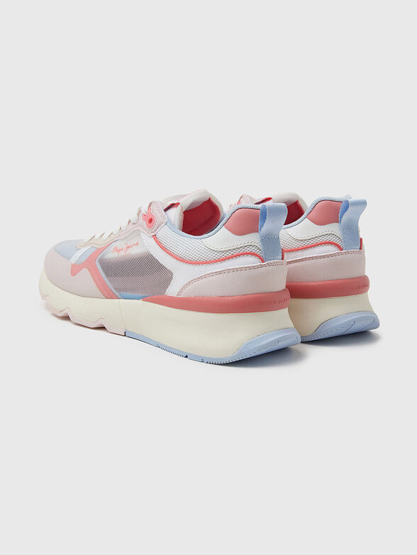 BRIT PRO BRIGHT sports shoes with colorful inserts - 4