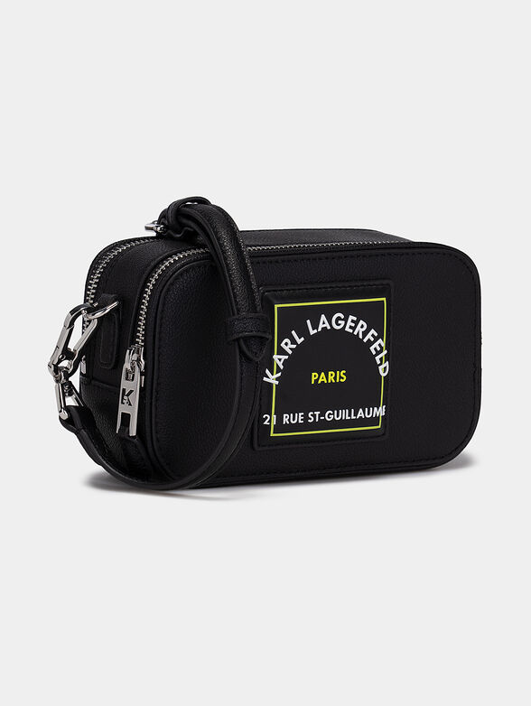 Crossbody bag with granular texture - 3