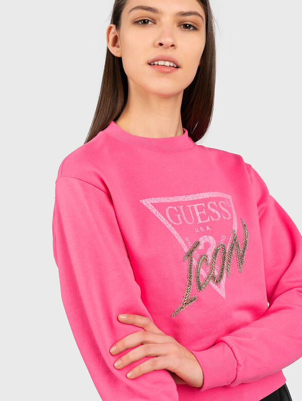 ICON sweatshirt with beads - 3