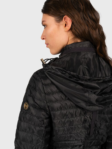 Down jacket with belt - 5