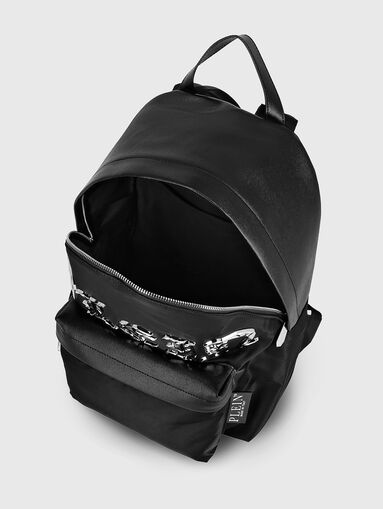 Logo-accent backpack in black  - 5