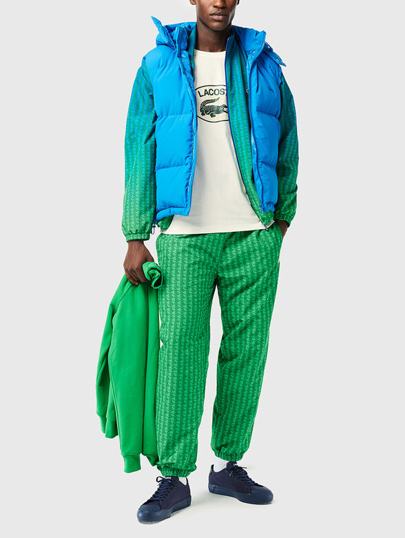 Cotton T-shirt with logo accent  - 2