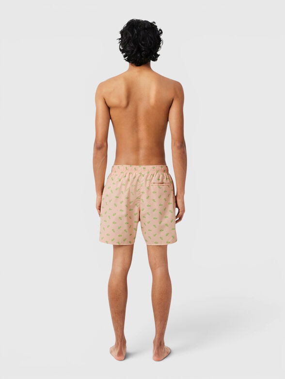 Light blue beach shorts - 2
