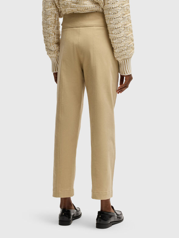Straight trousers with high waist - 1