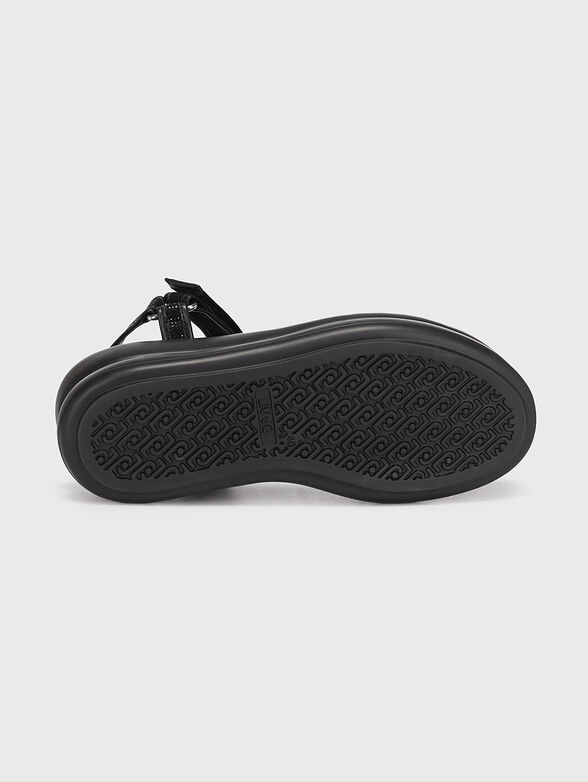 ARIA 03 sandals with appliqué rhinestones - 5