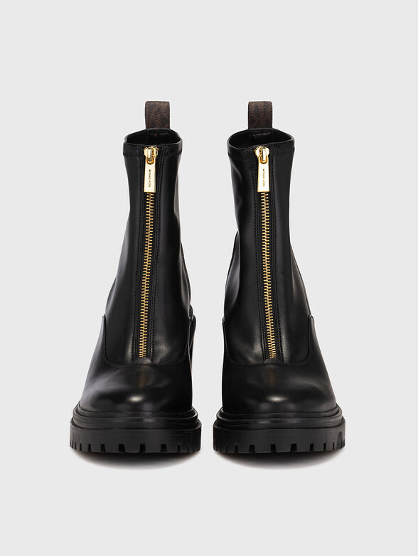 CYRUS boots with zip and logo detail - 6