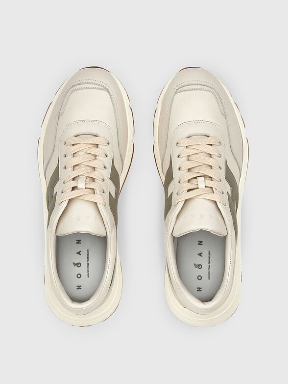 Genuine leather sneakers - 6