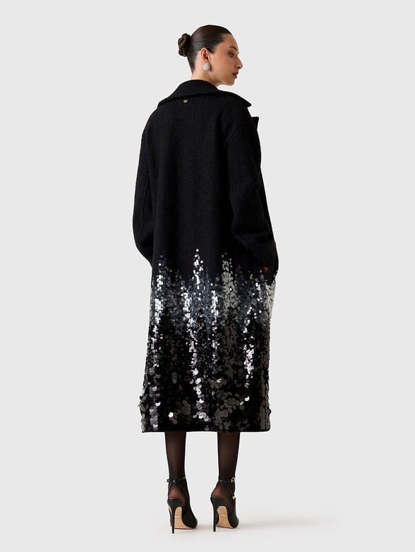 VICKY sequin knit coat - 2