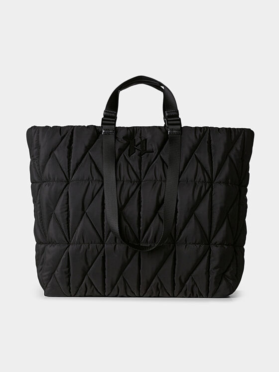 Черна чанта K/STUDIO с лого детайл - 1