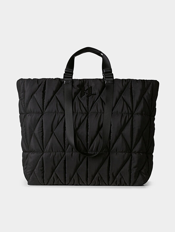 K/STUDIO black bag with logo detail - 1