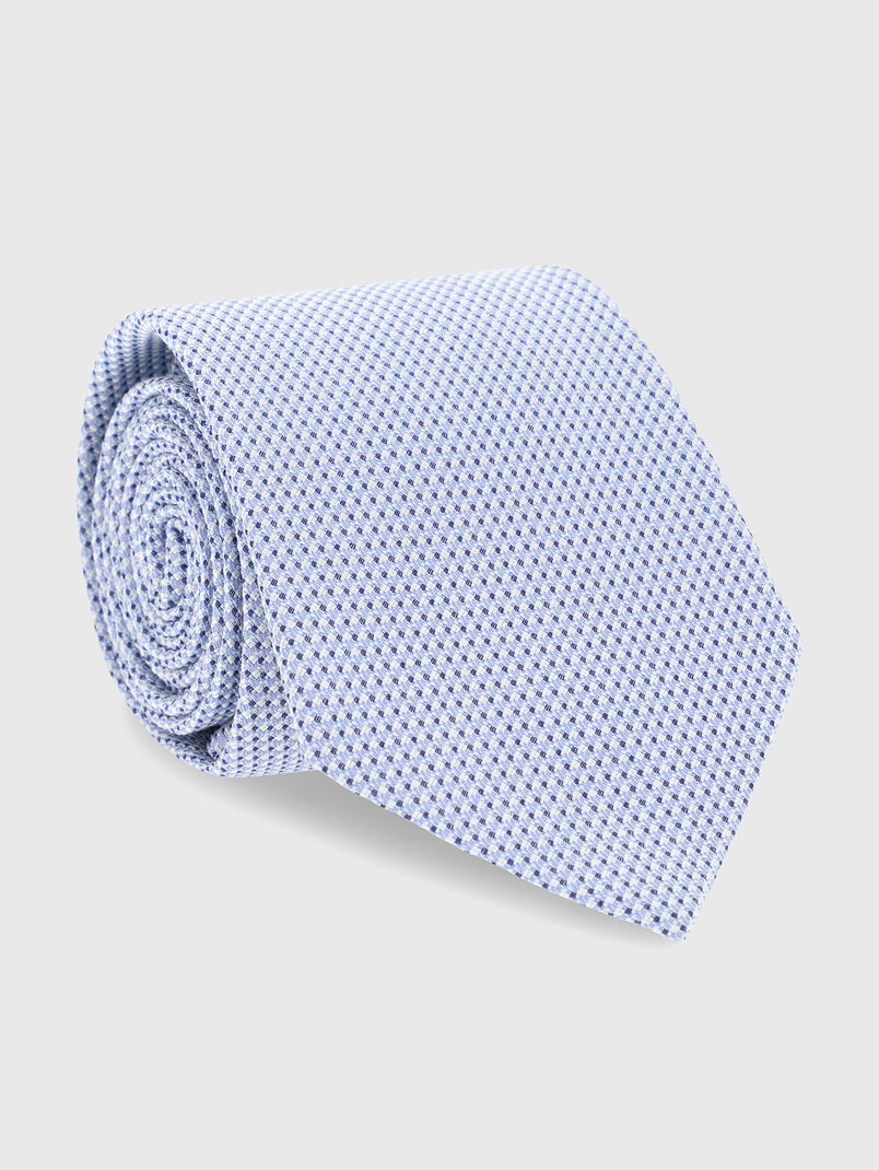 Textured silk blend tie - 3
