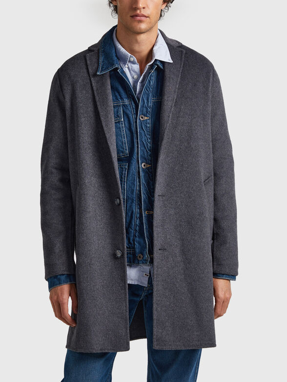 BRIGHTON wool blend coat - 1