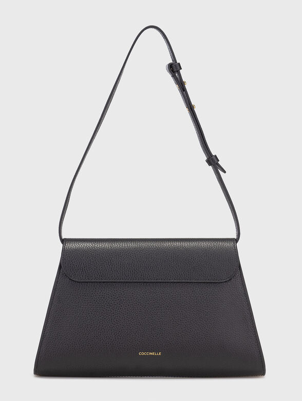 Leather shoulder bag with adjustable handle - 2