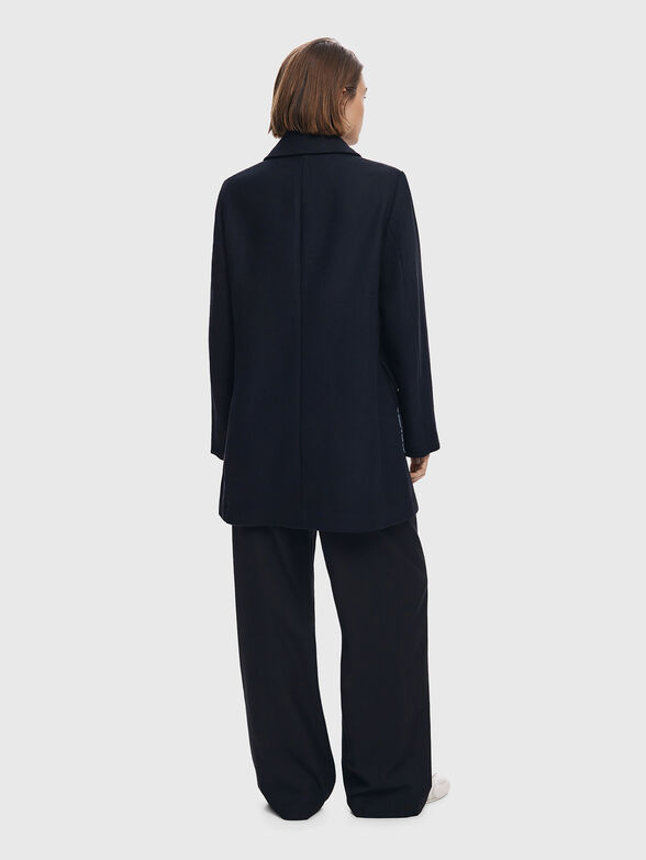 Straight patchwork coat - 3