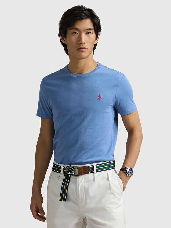 Slim fit jersey crewneck T-Shirt - 1