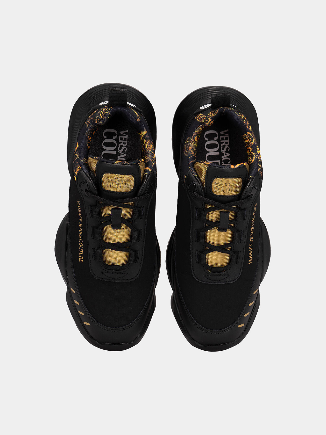 FONDO GRAVITY sneakers with gold logo inscription brand