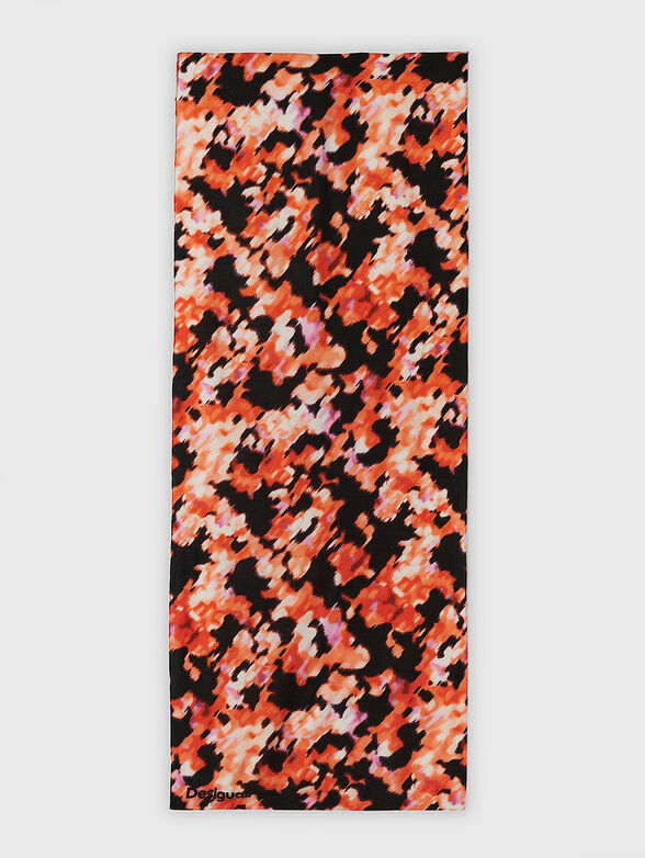 Multicolor print scarf  - 2