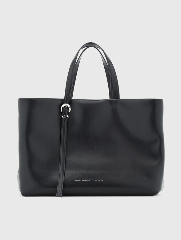 Black leather bag - 1