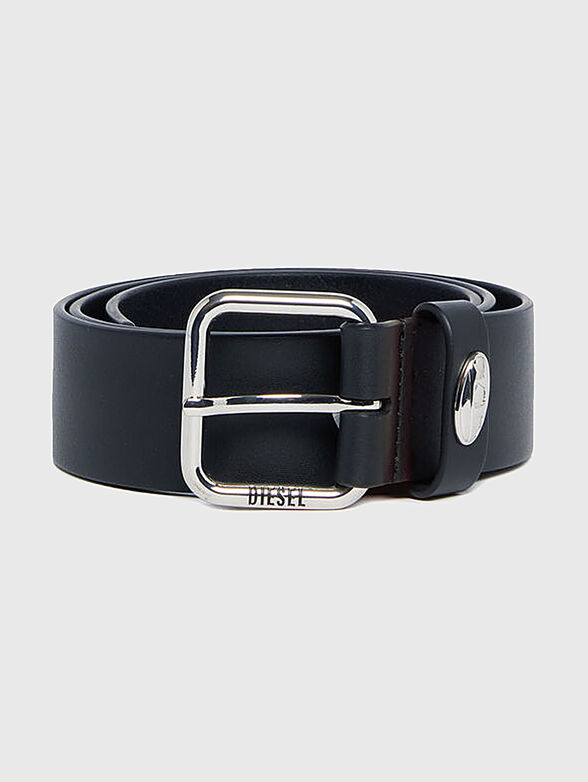 Leather belt with logo detail - 1