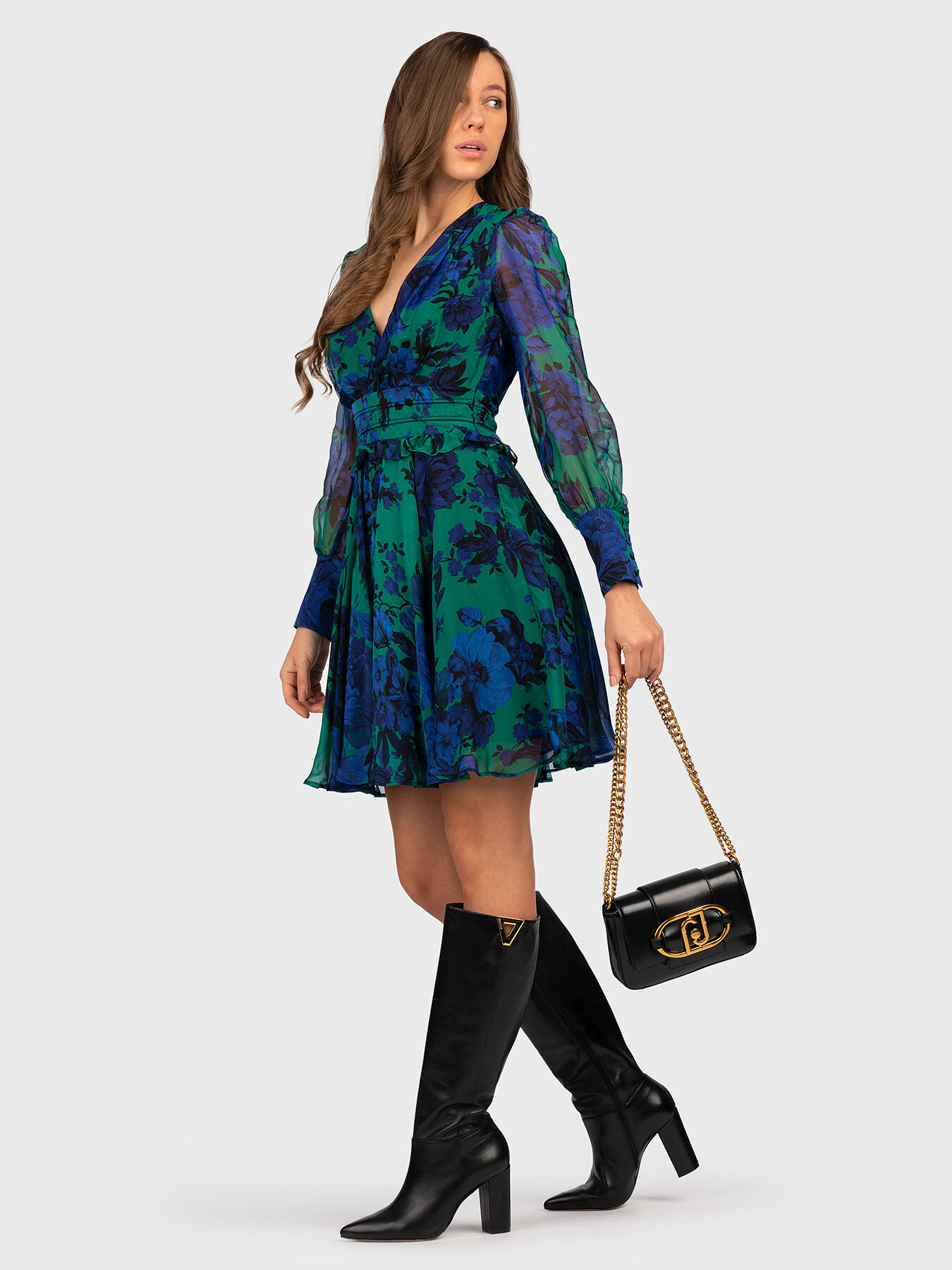 Lenina ♥ GIA embroldered puff shoulder dress/追跡付 13657212-1464945456463595.jpg