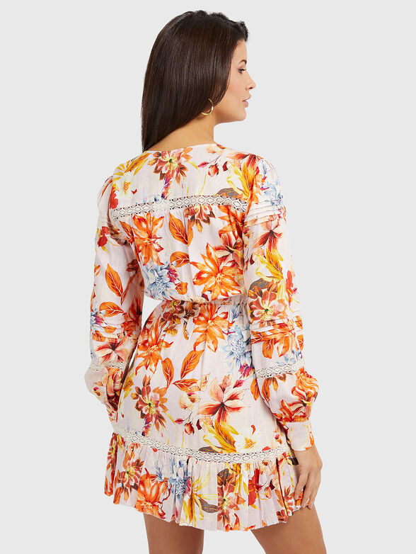 HAFA mini dress with floral print - 2
