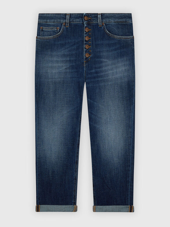 Slim high waisted jeans - 1