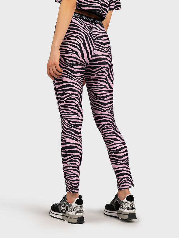 Leggings with animal print - 2