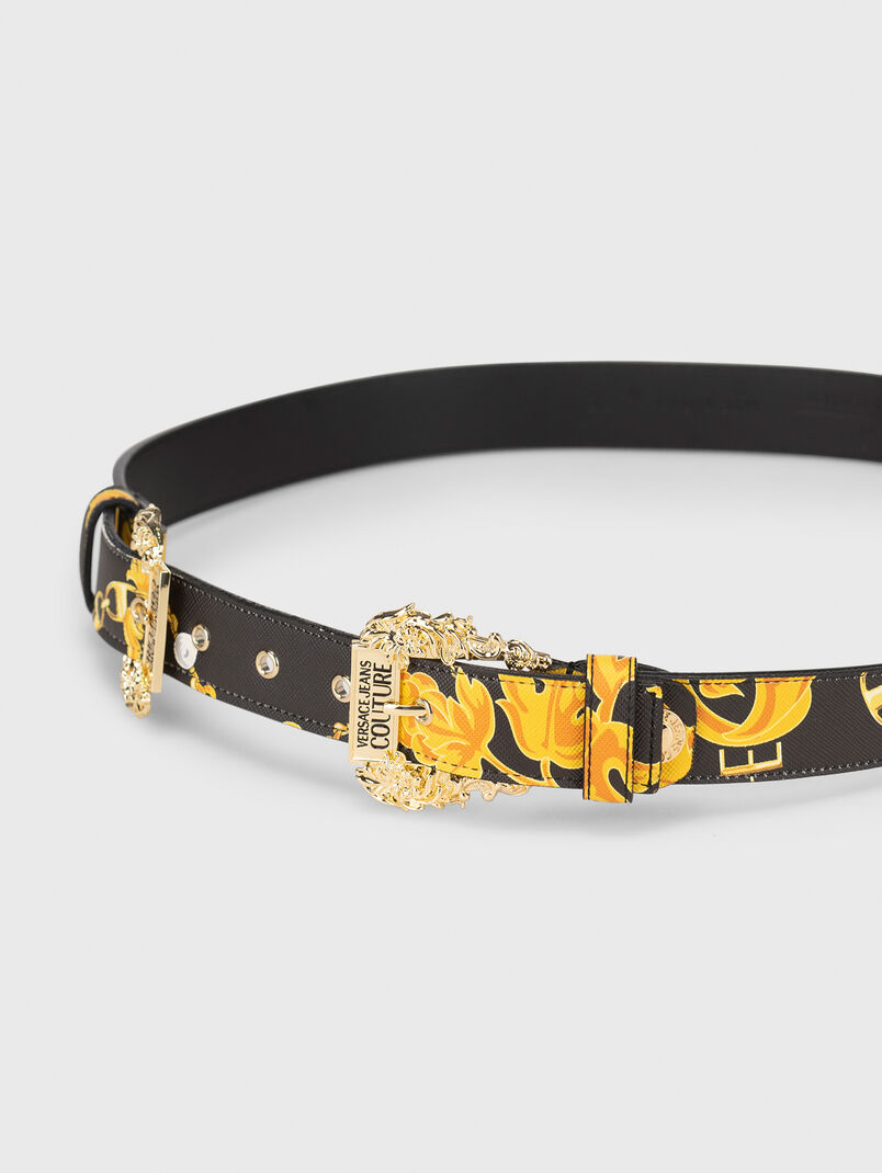 Monogram-print belt - 2