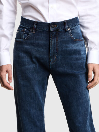 Straight jeans with logo - 3