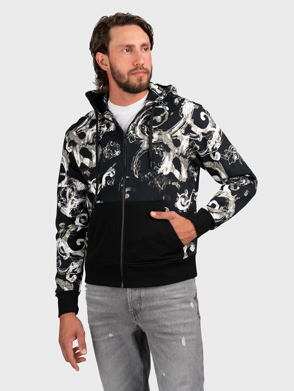 Sweatshirt with contrast print  - 1