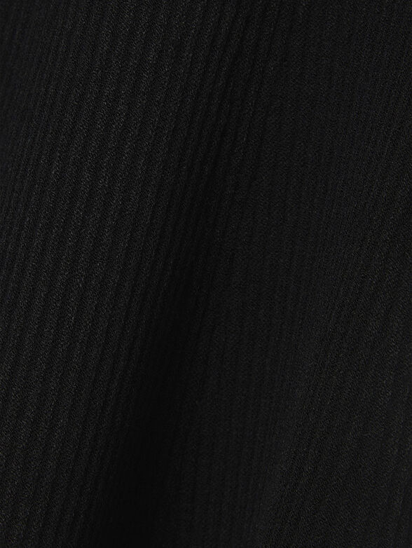 Ribbed midi skirt - 4