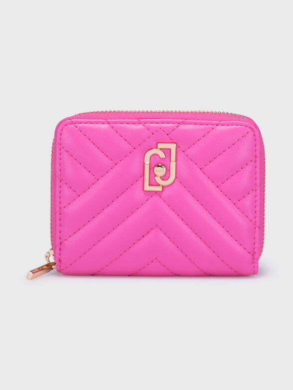 Black small purse with logo - 1