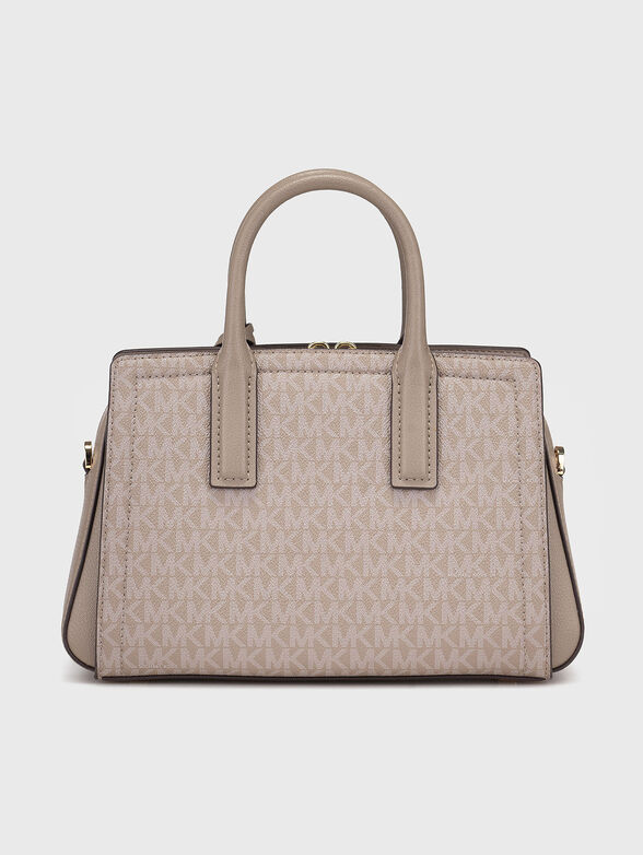 Bag with logo print and long handle - 3