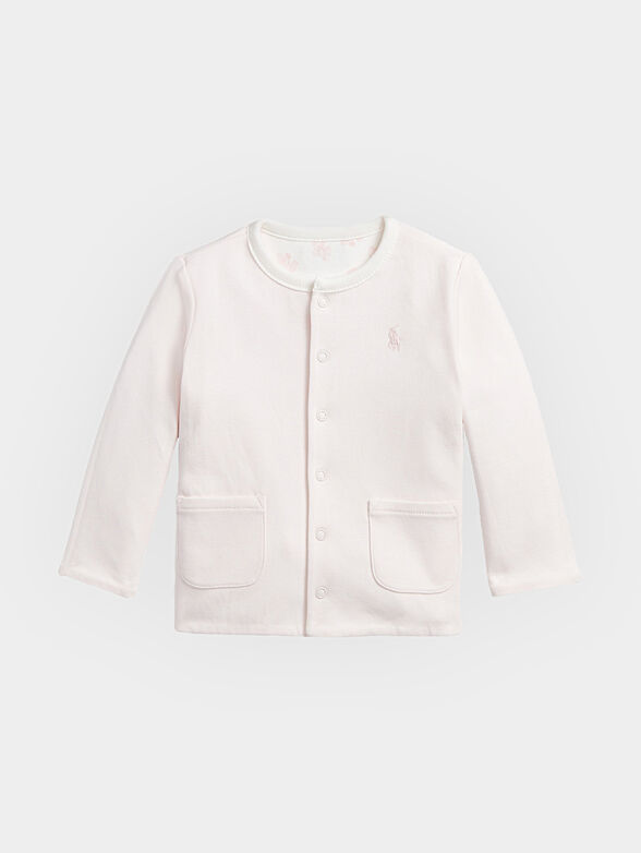 Reversible cotton cardigan - 1