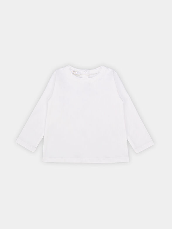 Two-piece dress with gold details - 6