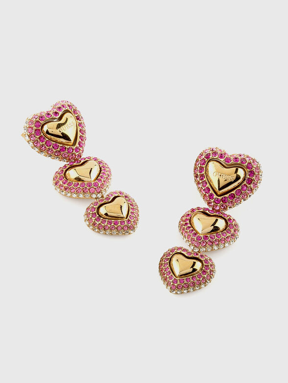 BELOVED earrings with rhinestones - 1
