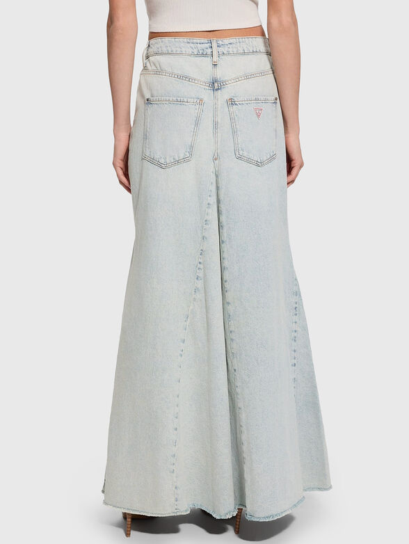 Maxi denim skirt - 1