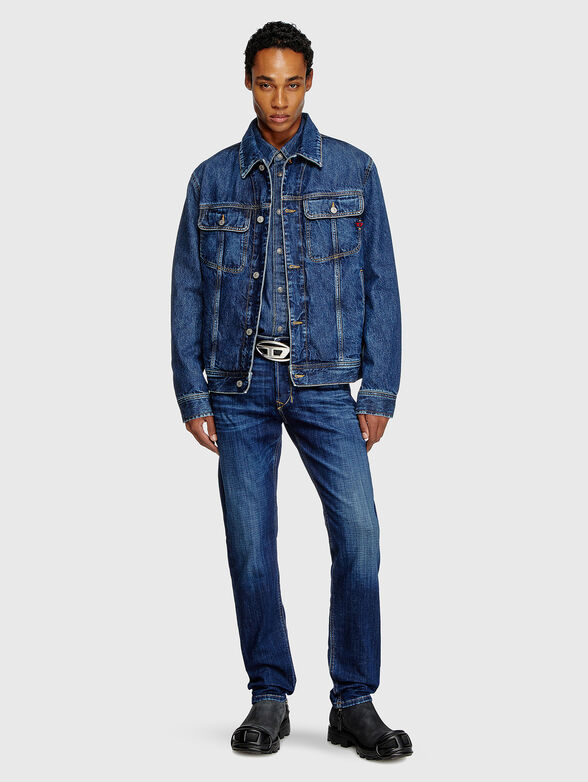 1986 LARKEE-BEEX L.32 jeans with washed effect - 4