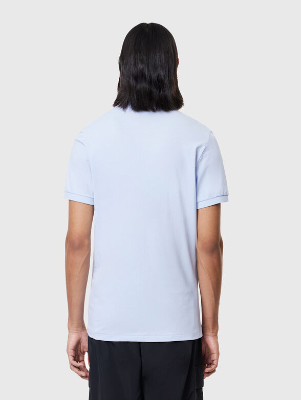 Polo shirt with accent collar  - 3