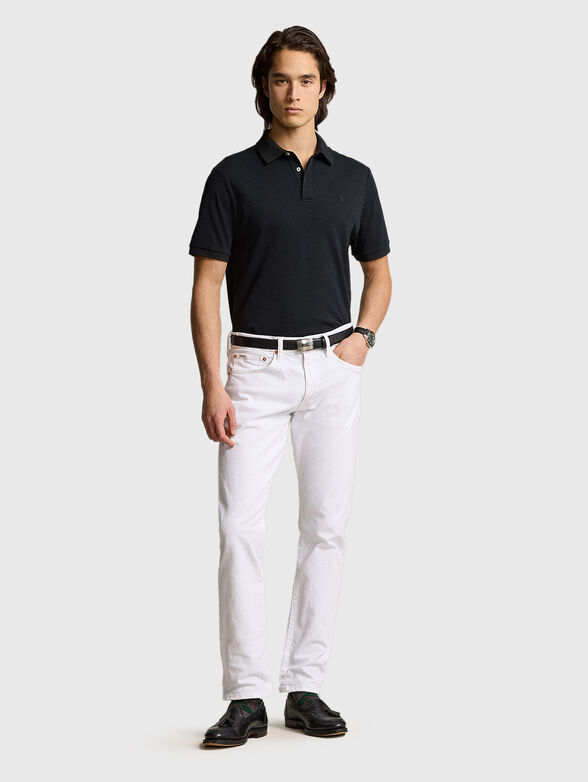 Polo shirt in black colour - 2