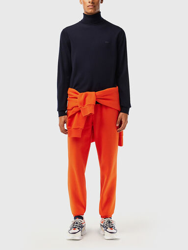 Wool turtleneck sweater - 3