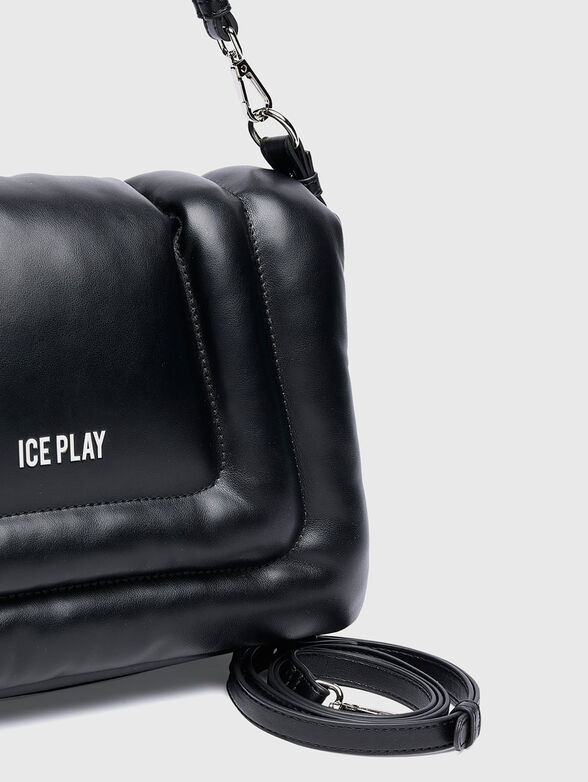 Quilded-details bag in black  - 4