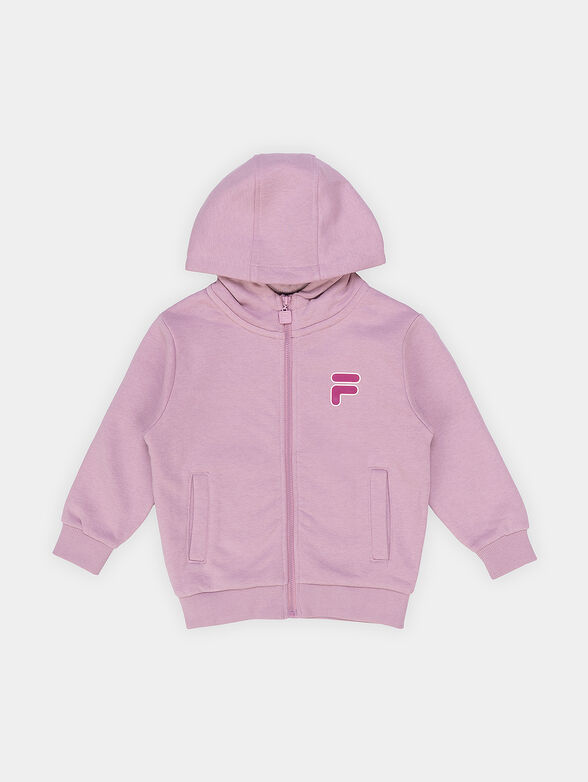 BERLIN hooded sweatshirt with zip - 1