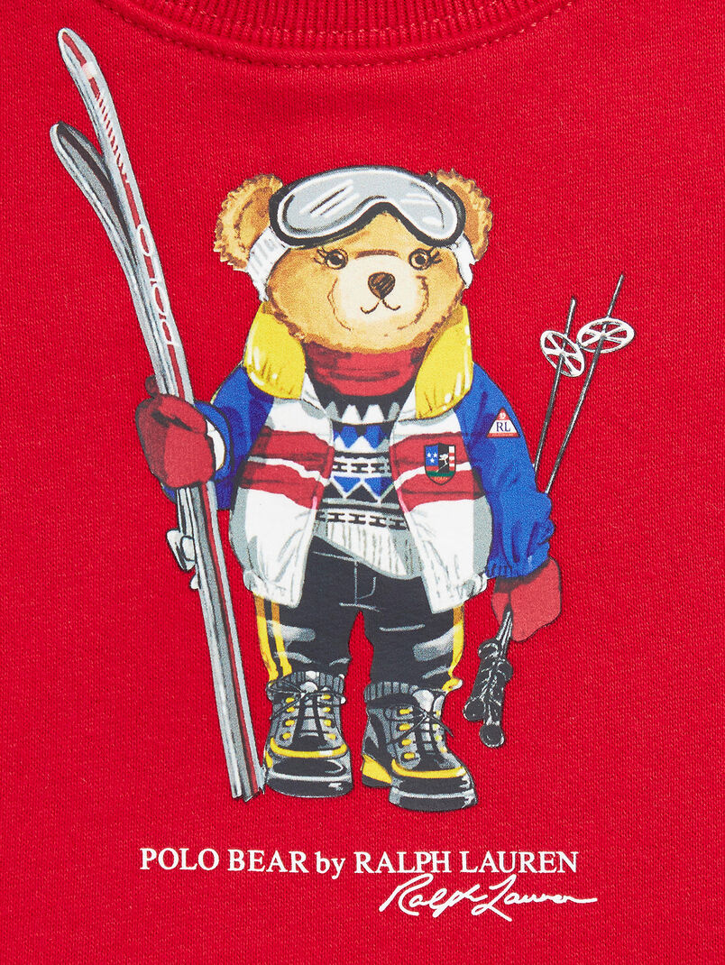 Two-piece set with Polo Bear print - 3