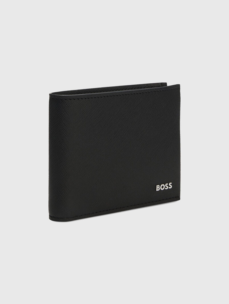 Black eco leather walet - 3