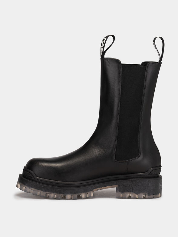 BIKER II boots with elastic panels - 4